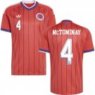 adult & kids Scotland National Soccer Team Uniform 4 Mctominay Jersey Away 2026 Orange Activewear