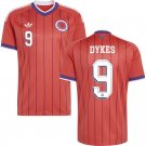 adult & kids Scotland National Soccer Team Uniform 9 Lyndon Dykes Jersey Away 2026 Orange Activewear