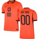 adult & kids Netherlands National Soccer Uniform 00 Custom name number Jersey 2026 Home Activewear