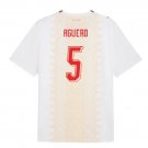 adult & kids Morocco National Team Soccer Uniform 5 Nayef Aguerd Jersey Away 2026 White Activewear