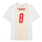 adult & kids Morocco National Team Soccer Uniform 8 Adel Taarabt Jersey Away 2026 White Activewear