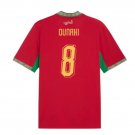 adult & kids Morocco National Soccer Team Uniform 8 Azzedine Ounahi Jersey Away 2026 Red Activewear