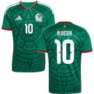 adult & kids Mexico National Soccer Team Uniform 10 Alexis Vega Jersey Home 2026 Green Activewear