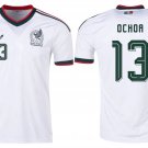 adult & kids Mexico National Team Soccer Uniform 13 Ochoa Jersey Away Stadium 2026 White Activewear