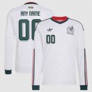 adult unisex Mexico National Soccer Uniform 00 Custom name number Jersey 2026 Away Long-Sleeve