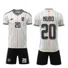 adult & kids Japan National Soccer Uniform suit 20 Takefusa Kubo Jersey set 2026 Away Activewear kit