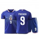 adult & kids Japan National Soccer Uniform suit 9 Shuto Machino Jersey set 2026 Home Activewear kit