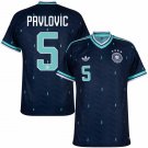 adult & kids Germany National Soccer Uniform 5 Aleksandar Pavlovic Jersey Away 2026 Navy Activewear