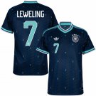 adult & kids Germany National Soccer Uniform 7 Leweling Jersey Away Stadium 2026 Navy Activewear