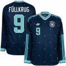 adult unisex Germany National Soccer Uniform 9 Niclas Füllkrug Jersey Away 2026 Navy Long-Sleeve