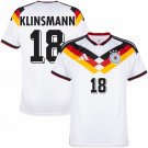 adult & kids Germany National Soccer Uniform 18 Klinsmann Jersey Home Stadium 2026 White Activewear