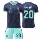 adult & kids Germany Soccer Team Uniform suit 20 Serge Gnabry Jersey set 2026 Away Activewear kit