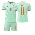 adult & kids France Soccer Team Uniform suit 11 Michael Olise Jersey set 2026 Away Activewear kit