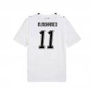 adult & kids Egypt National Soccer Uniform 11 M.MOHAMED Jersey Away Stadium 2026 White Activewear