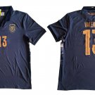 adult & kids Ecuador National Soccer Uniform 13 Valencia Jersey Away Stadium 2026 Navy Activewear