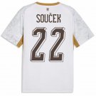 adult unisex Czechia National Soccer Uniform 22 SOUCEK Jersey Away Stadium 2026 White Activewear