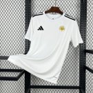 adult unisex Curacao National Team Soccer Uniform Blank Jersey Away Stadium 2026 White Activewear