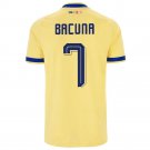 adult & kids Curacao National Soccer Uniform 7 Leandro Bacuna Jersey Away 2026 Yellow Activewear