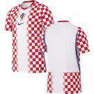 adult & kids Croatia National Soccer Team Uniform Blank Jersey Home Stadium 2026 Red Activewear