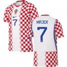 adult & kids Croatia National Soccer Uniform 7 Lovro Majer Jersey Home Stadium 2026 Red Activewear