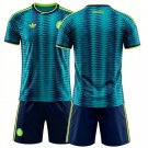 adult & kids Colombia National Team Soccer Uniform suit Blank Jersey set 2026 Away Activewear kit