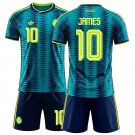 adult & kids Colombia Soccer Uniform suit 10 James Rodriguez Jersey set 2026 Away Activewear kit