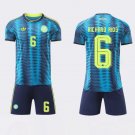 adult & kids Colombia Soccer Team Uniform suit 6 Richard Rios Jersey set 2026 Away Activewear kit
