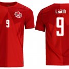 adult & kids Canada National Soccer Team Uniform 9 Larin Jersey Home 2026 Red Activewear