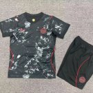 adult & kids Canada National Team Soccer Uniform suit Blank Jersey set Away 2026 Black Activewear