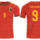 adult & kids Belgium National Team Soccer Uniform 9 Trossard Jersey Home Stadium 2026 Red Activewear