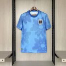 adult unisex Austria National Soccer Team Uniform Blank Jersey Away Stadium 2026 Blue Activewear