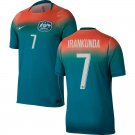 adult & kids Australia National Soccer Uniform 7 IRANKUNDA Jersey Away Stadium 2026 Teal Activewear