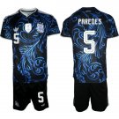 adult & kids Argentina Soccer Uniform suit 5 Leandro Paredes Jersey set 2026 Away Activewear kit