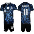 adult & kids Argentina Soccer Uniform suit 11 Angel Di Maria Jersey set 2026 Away Activewear kit