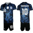 adult & kids Argentina Soccer Uniform suit 10 Diego Maradona Jersey set 2026 Away Activewear kit