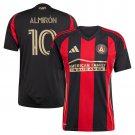 adult & kids Atlanta United Soccer Uniform 10 Miguel Almiron Jersey 2025 The Connector Black Shirt