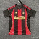 adult & kids Atlanta United Soccer Uniform Blank Jersey 2025 The Connector Black Activewear
