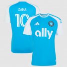adult unisex Charlotte Soccer Uniform 10 Wilfried Zaha Jersey 2026 Carolina Crowns Up Blue Shirt