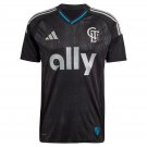 adult & kids Charlotte Soccer Uniform Blank Jersey 2025 Fortress Black Activewear