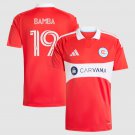 adult unisex Chicago Fire Soccer Uniform 19 Jonathan Bamba Jersey 2026 Forever Red Activewear