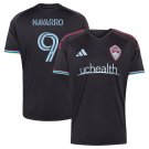 adult & kids Colorado Rapids Soccer Uniform 9 Rafael Navarro Jersey 2026 Colorful Black Activewear