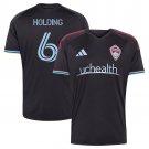 adult & kids Colorado Rapids Soccer Uniform 6 Rob Holding Jersey 2026 Colorful Black Activewear