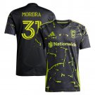 adult & kids Columbus Crew Soccer Uniform 31 Steven Moreira Jersey 2025 The Goosebumps Black Shirt