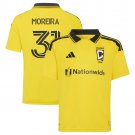 adult & kids Columbus Crew Soccer Uniform 31 Steven Moreira Jersey 2026 The Crafted Yellow Shirt