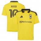 adult & kids Columbus Crew Soccer Uniform 10 Diego Rossi Jersey 2026 The Crafted Yellow Activewear