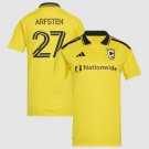 adult & kids Columbus Crew Soccer Uniform 27 Maximilian Arfsten Jersey 2026 The Crafted Yellow Shirt
