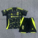 youth Columbus Crew Soccer Uniform suit Blank Jersey set 2025 The Goosebumps Black kids Shirt kit
