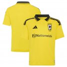 adult & kids Columbus Crew Soccer Uniform Blank Jersey 2026 The Crafted for Excellence Yellow Shirt