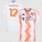 adult unisex Cincinnati Soccer Uniform 12 Miles Robinson Jersey 2026 The Seven Hills Orange Shirt