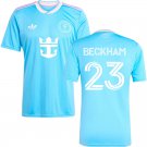 adult & kids Inter Miami Soccer Uniform 23 BECKHAM Jersey 2025 Third Blue Activewear Shirt